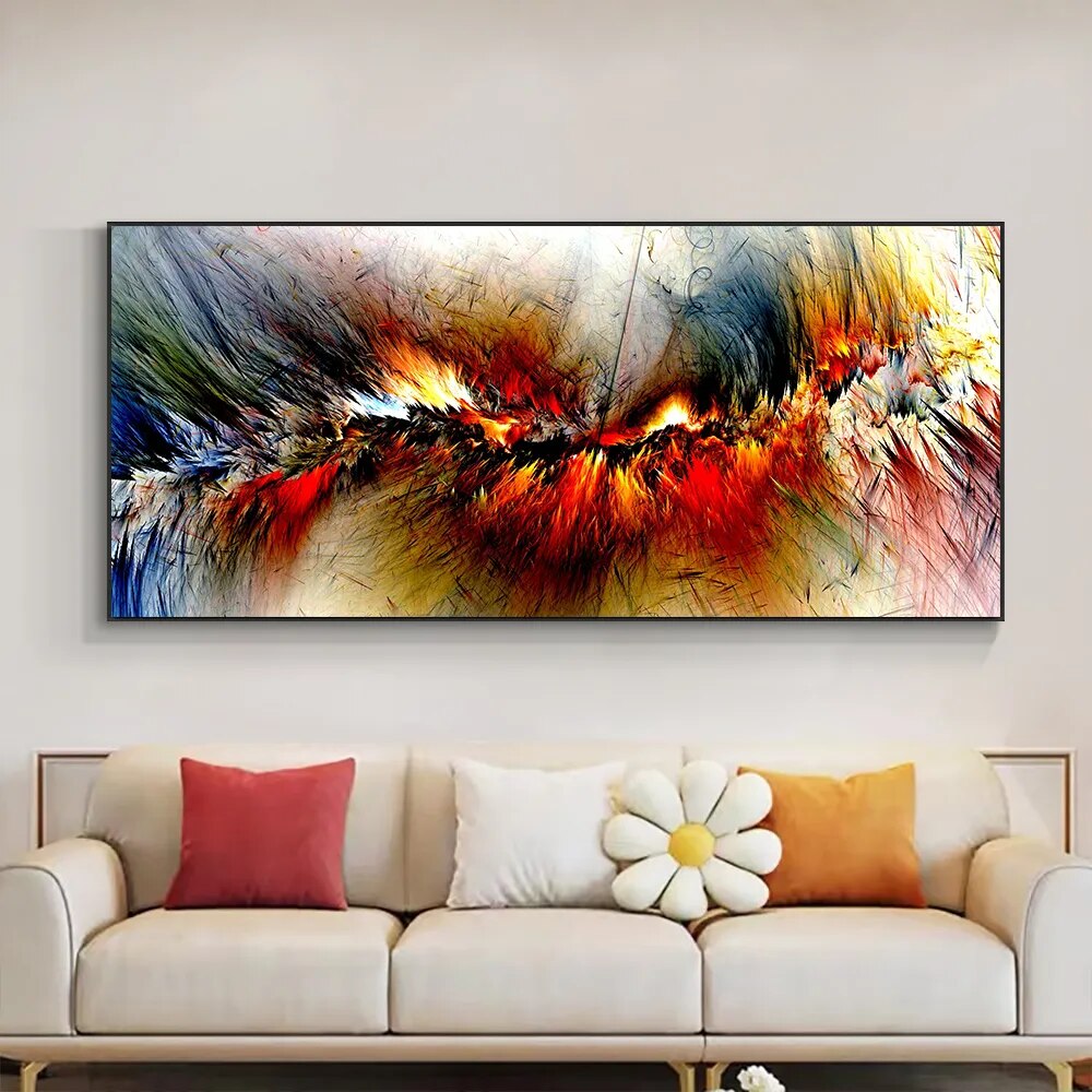 Abstract Art Oil Painting Posters And Prints-Painting-Arlik interiors