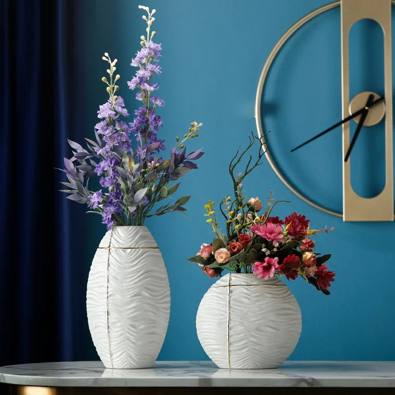 Light Luxury Minimalist Home Flower Arrangement Vase
