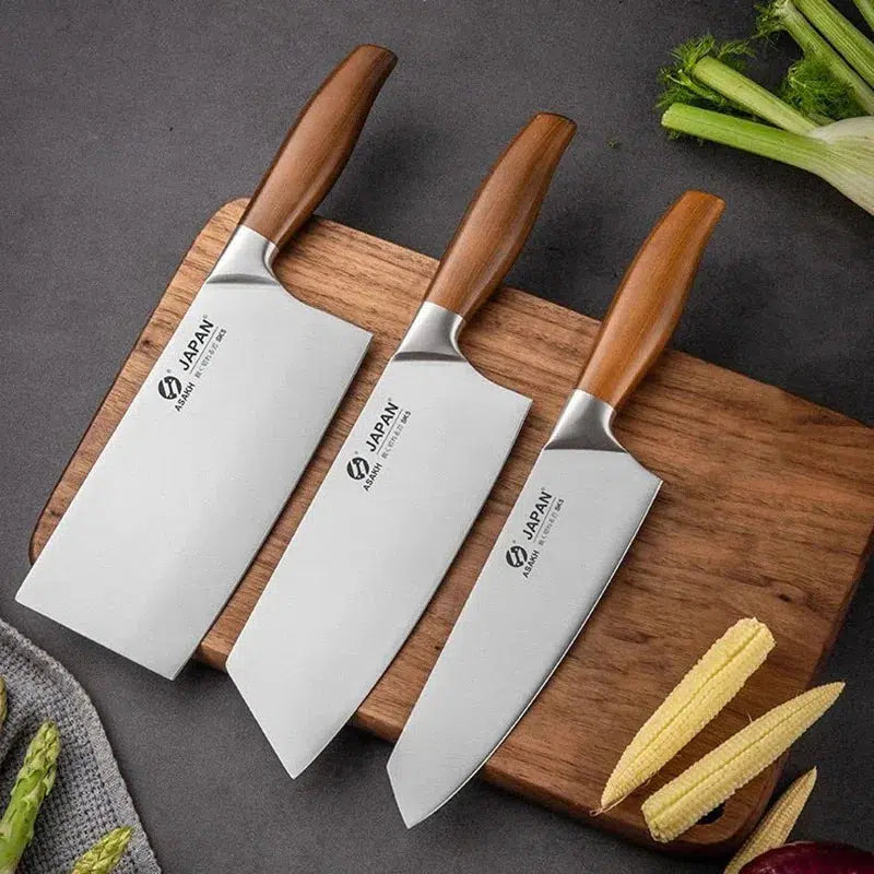 Professional Japanese Kitchen Chef Knife Set Meat Fish Fruit Slicing Vegetables Cutter Stainless Steel Butcher Cleaver Knives-Arlik interiors