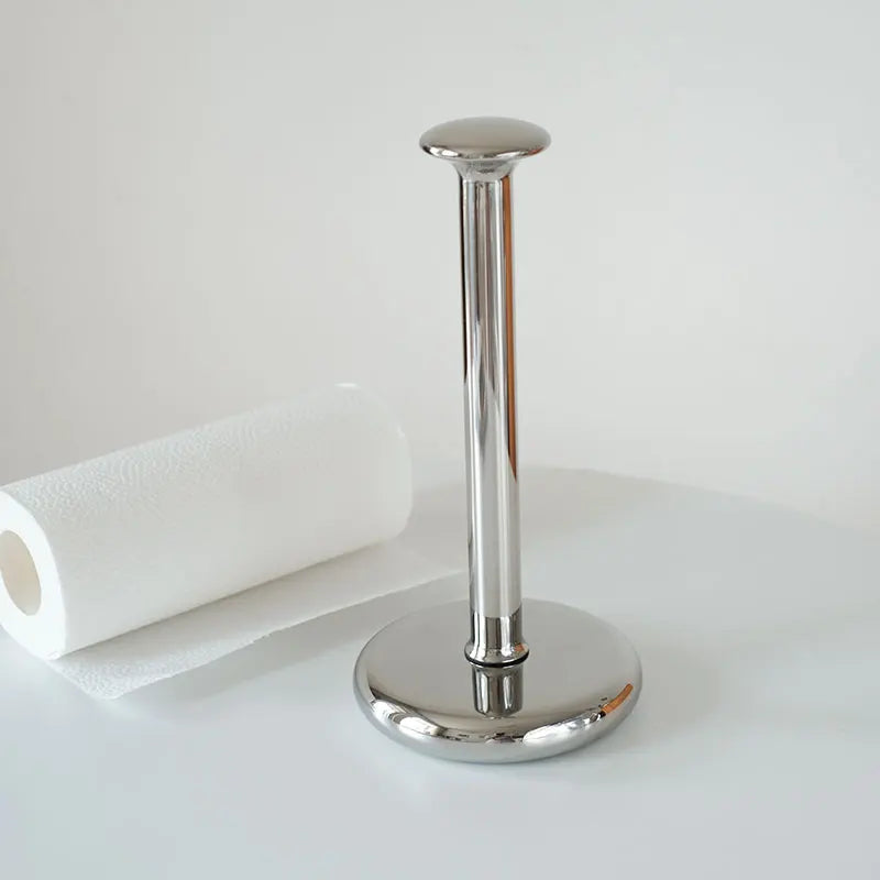 Light luxury kitchen tissue holder 304 stainless steel roll paper holder