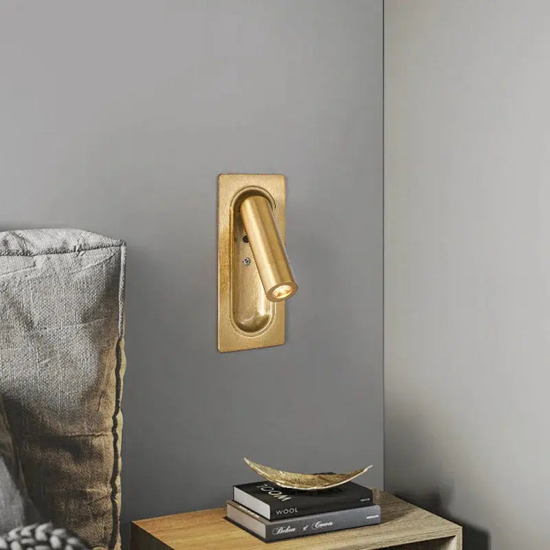 Nordic Bedside Wall Lamp With Switch-Lamp-Arlik interiors