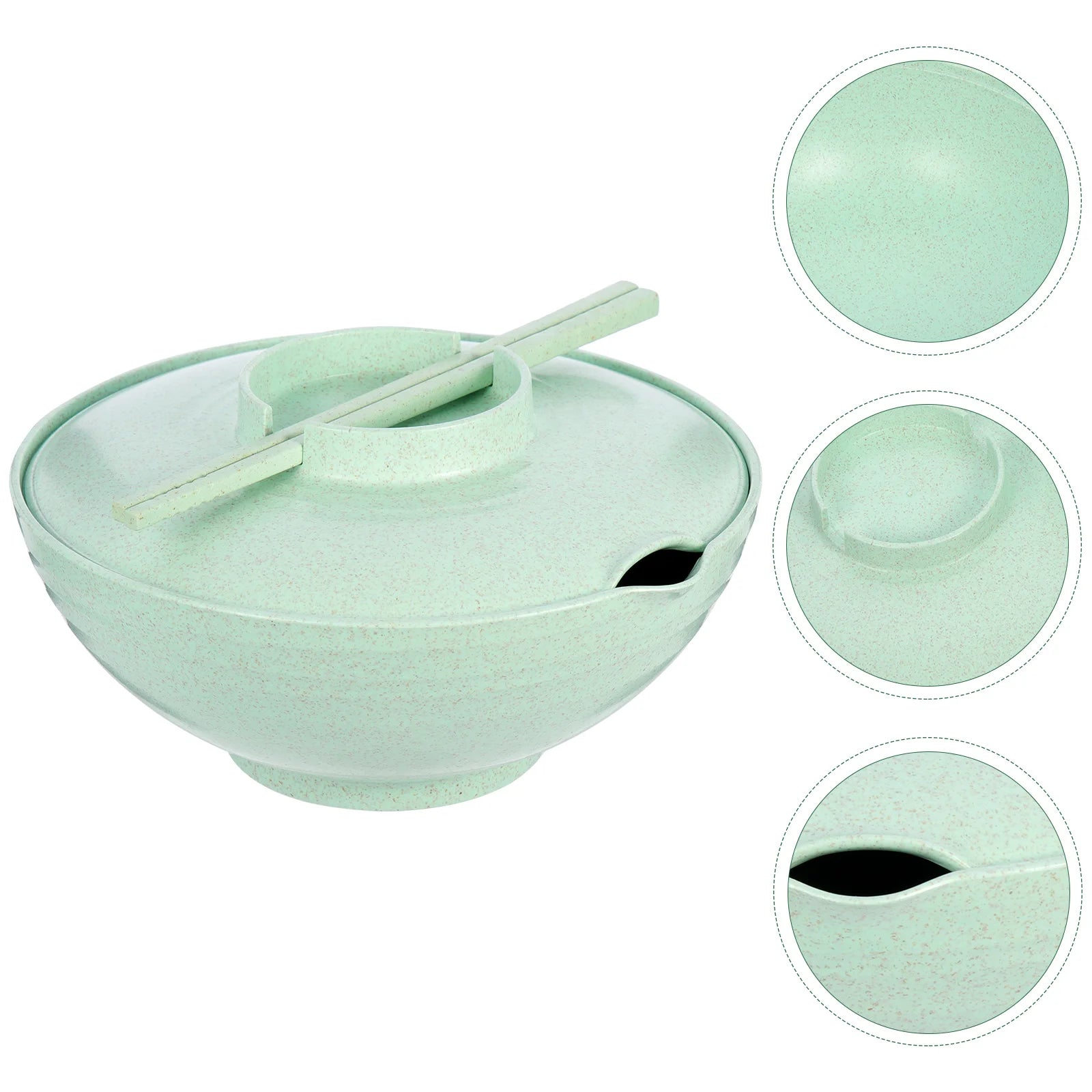 Decorative Noodle Bowl With Chopstick-Tableware-Arlik interiors