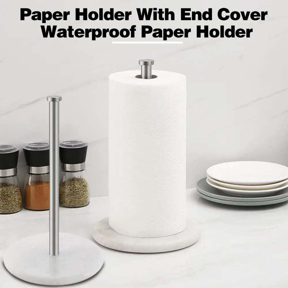 Modern Design Paper Holder Elegant Kitchen Roll Dispenser