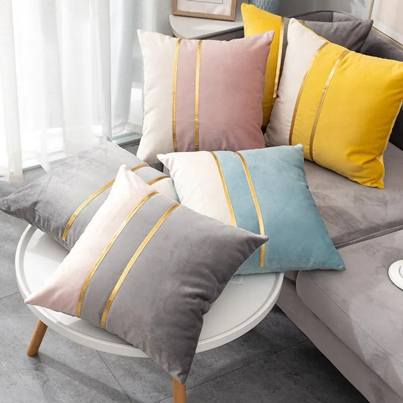 Pillowcase Luxury Velvet Cushion Cover-Throw Pillows-Arlik interiors