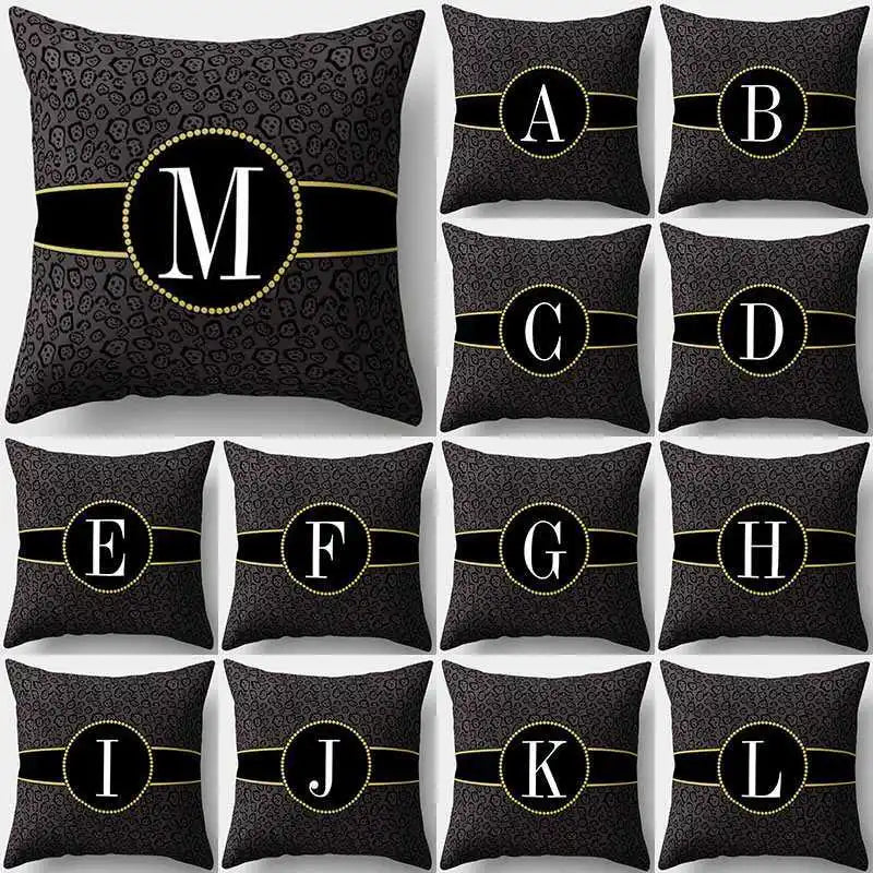 Fashion Leopard Dots Pattern Decorative Cushion Cover
