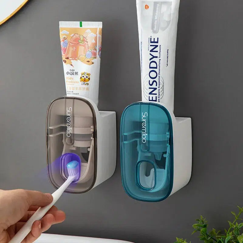 1 PCS Automatic Toothpaste Dispenser-Toothbrush Holders-Arlik interiors