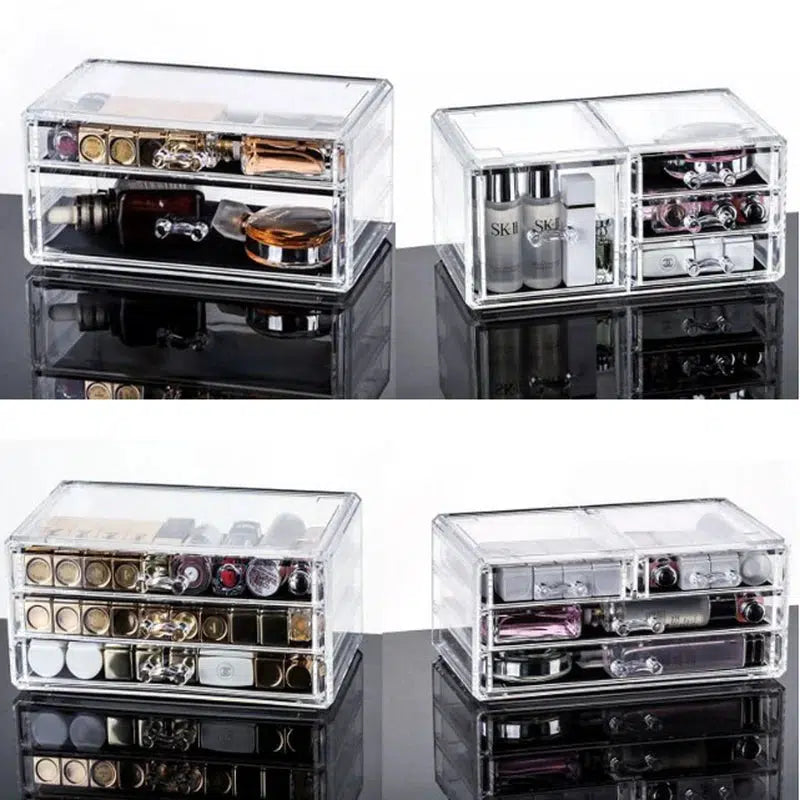 Multiple Styles Drawer Makeup Organizer Cosmetics Storage Box-Storage & Organization-Arlik interiors