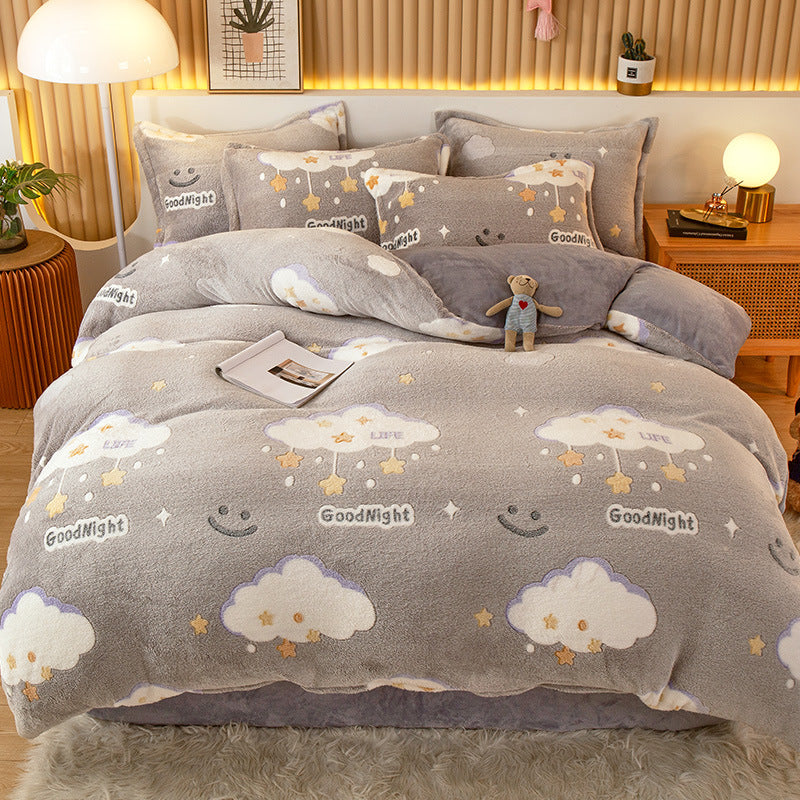Bedroom Comforter Duvet Cover Sheet